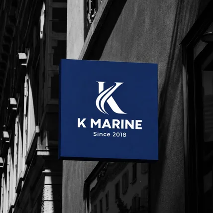 포트폴리오-K MARINE PARTNERS | 기업로고 | 로고제작