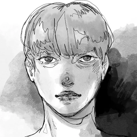포트폴리오-티셔츠 라인 일러스트 작업