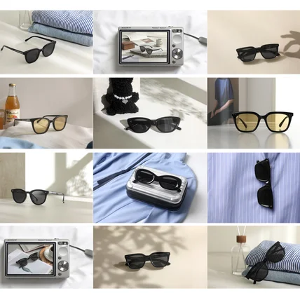 포트폴리오-[제품촬영] 선글라스 아이웨어 감성촬영