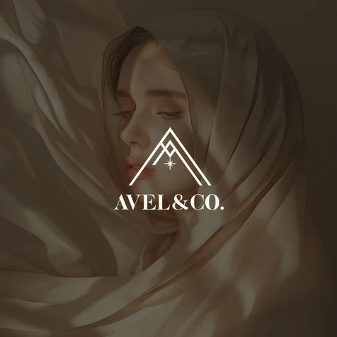 포트폴리오-[악세사리샵 로고] AVEL&CO l 로고 로고제작 감성로고 심볼로고 선로고 라인로고 BI