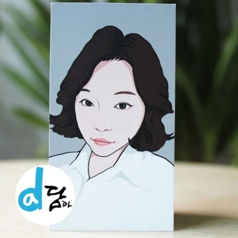 포트폴리오-셀럽헤어 표현 팝아트명함