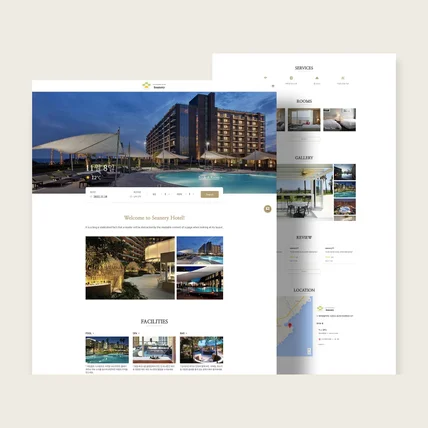 포트폴리오-해비치 호텔&리조트 : Website Design
