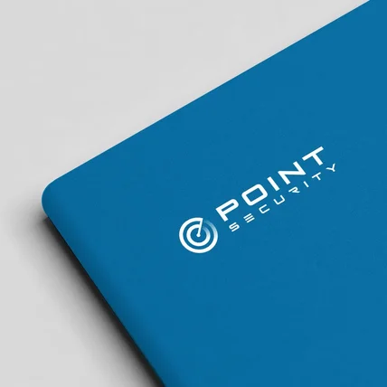 포트폴리오-POINT SECURITY 로고디자인