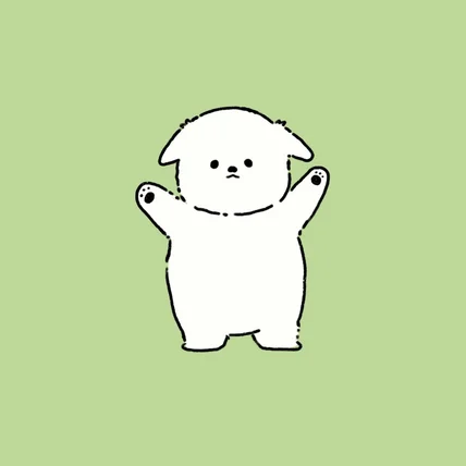 포트폴리오-강아지 캐릭터