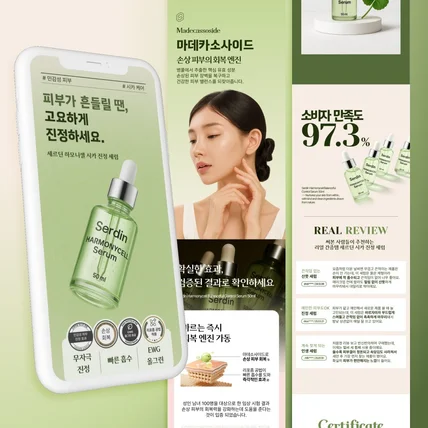 포트폴리오-화장품상세페이지, 뷰티상세페이지, 상세페이지디자인, 상세페이지기획, 상세페이지제작