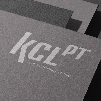 포트폴리오-평가프로그램 KCLPT 텍스트 로고제작