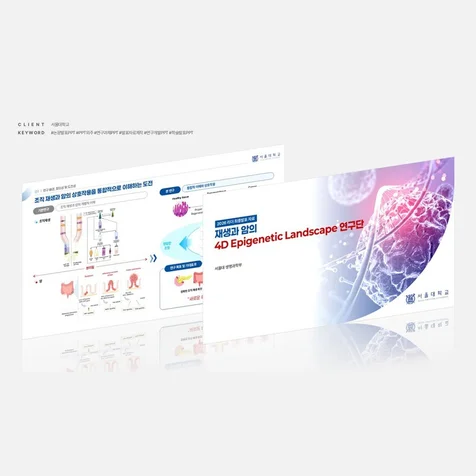 포트폴리오-대학 논문 연구발표 PPT 디자인