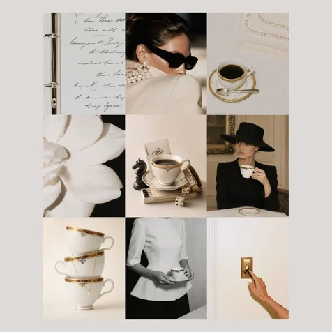 포트폴리오-(OLD MONEY) 올드머니 커피잔 SNS 이미지 제작