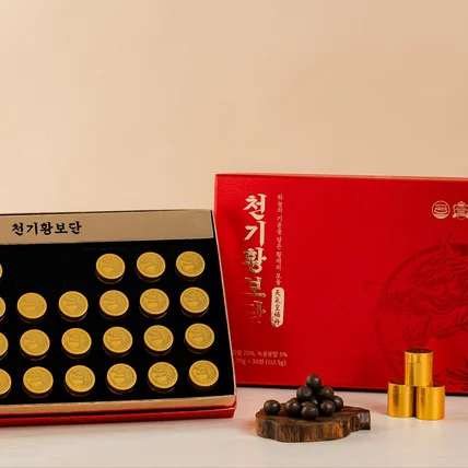 포트폴리오-[제품촬영]건강기능식품 천기 황보단 상세페이지용 촬영