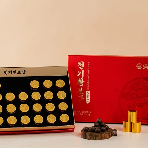 포트폴리오-[제품촬영]건강기능식품 천기 황보단 상세페이지용 촬영