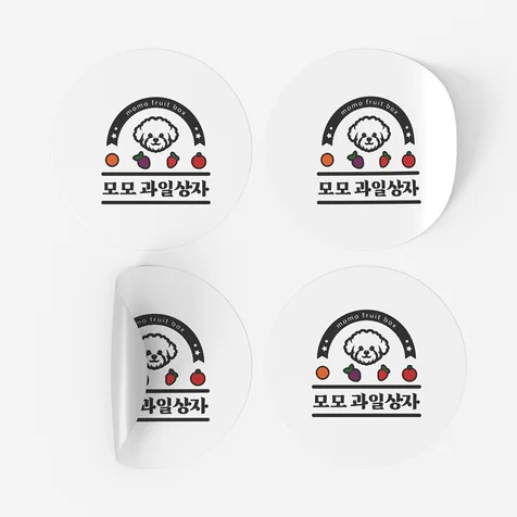 포트폴리오-스티커 디자인 인쇄