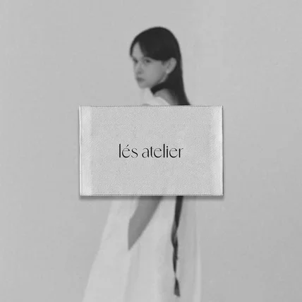 포트폴리오-의류 쇼핑몰 패션 브랜드 로고 _ les atelier 로고디자인 로고제작