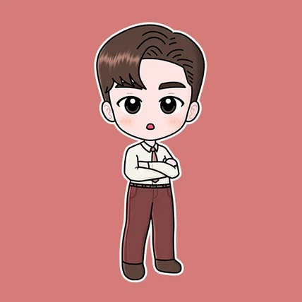 포트폴리오-회사원 캐릭터 디자인