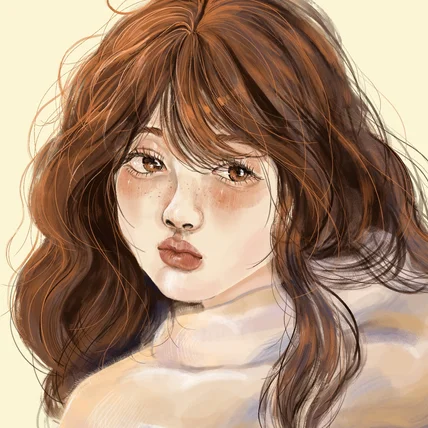 포트폴리오-소녀의 아침