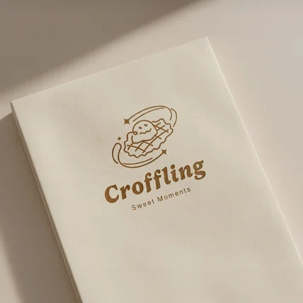 포트폴리오-[크로플] 크로플링 로고 및 브랜딩