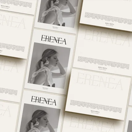 포트폴리오-ERENA- 화장품 브랜드 로고디자인