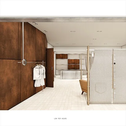 포트폴리오-백화점 입점 매장/ 상업 공간 / 리테일 시안/ 가구 집기 제작 / 설계.시공