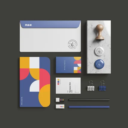 포트폴리오-whale & co. 브랜딩