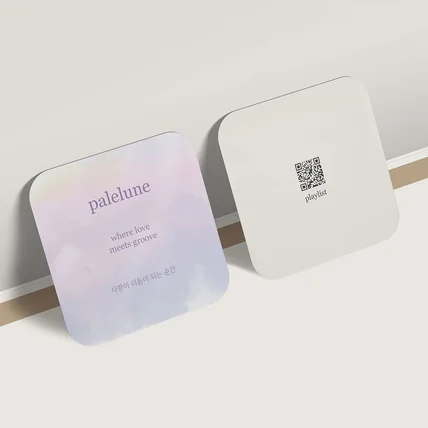 포트폴리오-음악·라이프스타일 브랜드 - 파스텔 무드 브랜딩