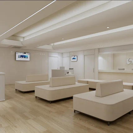 포트폴리오-병원 로비 인테리어 디자인