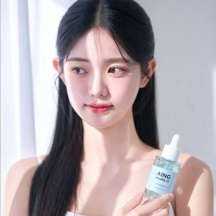 포트폴리오-세럼 제품 모델 제작 #ai 모델, ai 광고, ai 화장품 모델, ai 사진, ai 광고