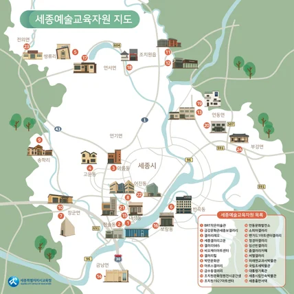 포트폴리오-세종예술교육자원지도