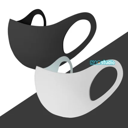 포트폴리오-패키지용 3D 연예인 입체마스크 이미지제작