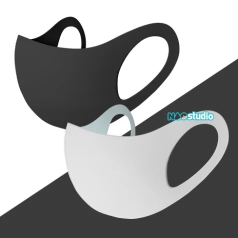 포트폴리오-패키지용 3D 연예인 입체마스크 이미지제작
