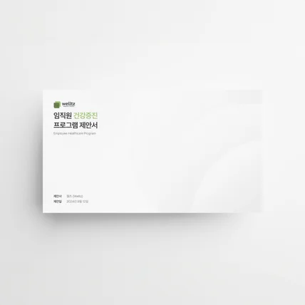 포트폴리오-기업 제안서 제작