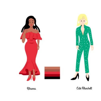 포트폴리오-봄봄바 의 포트폴리오 _ 오션스 8 일러스트 제작