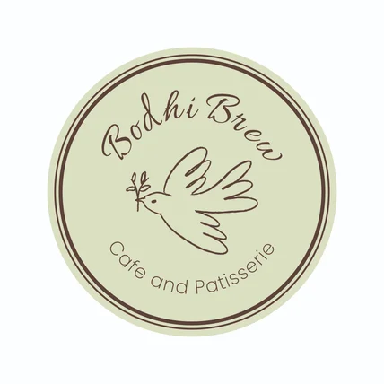 포트폴리오-카페 로고 'bodhi brew' 디자인 제작