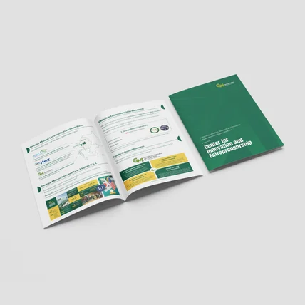 포트폴리오-글로벌 교육/연구기관 브로슈어 디자인