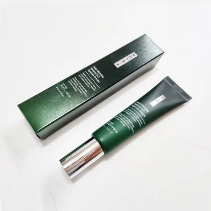 포트폴리오-더마 컨셉의 레티놀 크림 튜브 패키지 디자인