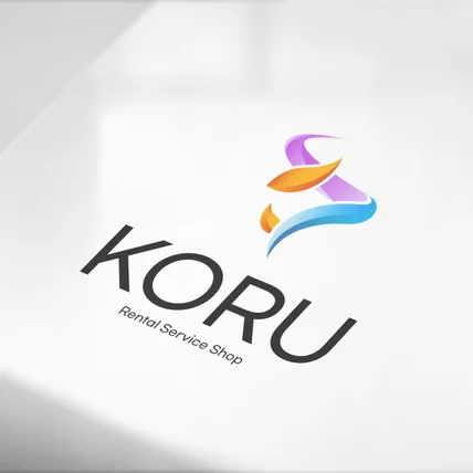 포트폴리오-KORU 로고 제작