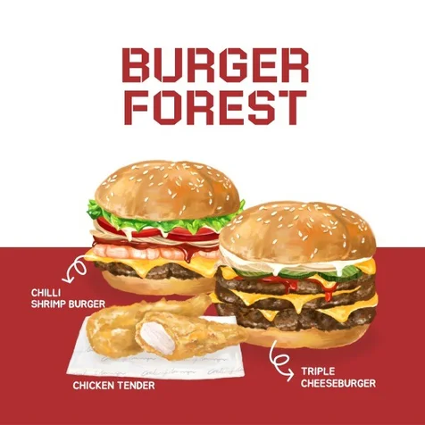 포트폴리오-｜BURGER FOR:REST｜