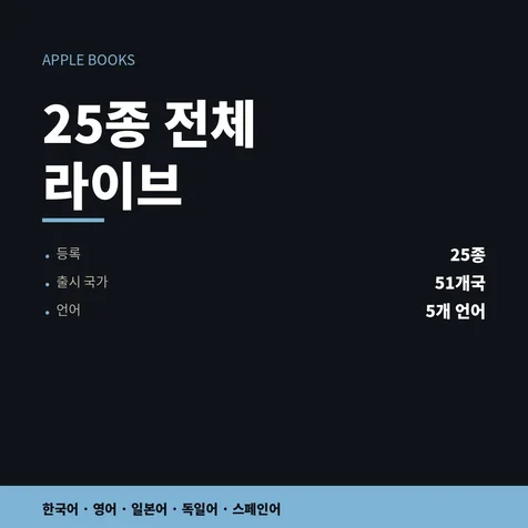 포트폴리오-애플 북스 전자책 출간 - 표지 규격과 EPUB 구조