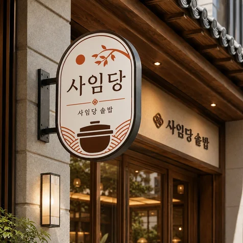 포트폴리오-[사임당] 로고 디자인