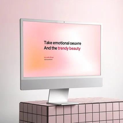 포트폴리오-코스메틱 전문 기업 IR