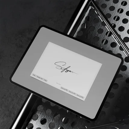 포트폴리오-프리미엄 사인 디자인, 리더의 첫인상을 바꿀 수 있습니다