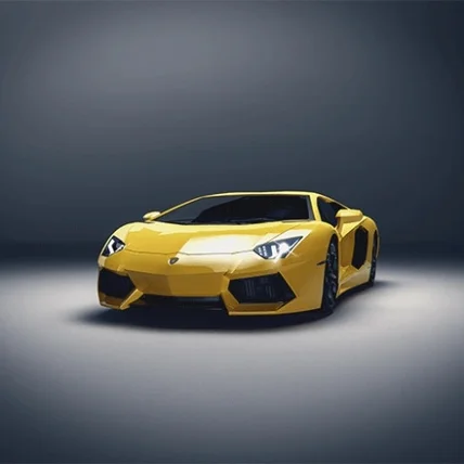 포트폴리오-람보르기니 아벤타도르 LP 720-4 3D 렌더링
