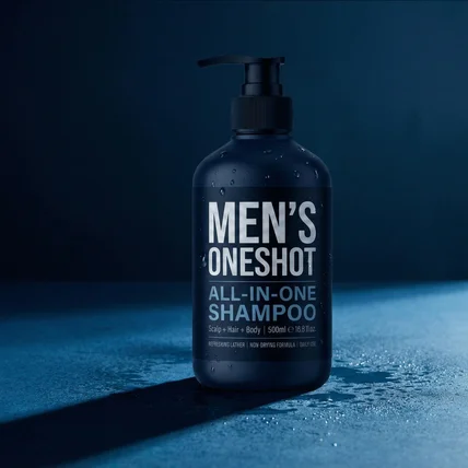 포트폴리오-남자 샴푸 올인원 스킨케어 상세페이지 포트폴리오 제작 ai 생성 연출 컷