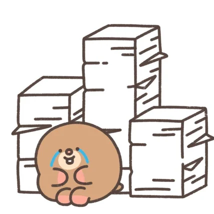 포트폴리오-두지의 직장생활(움직이는 이모티콘)