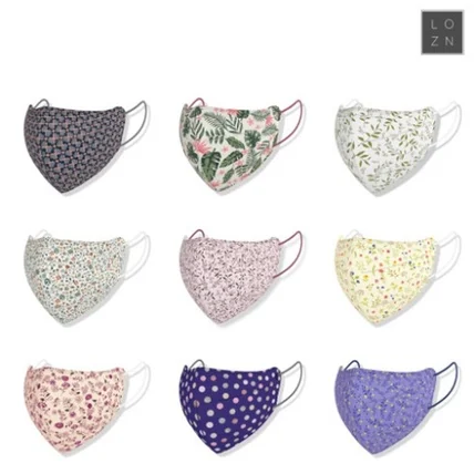 포트폴리오-신개념 MB필터마스크 브랜드 "LAONZENA" 마스크 패턴 컬렉션