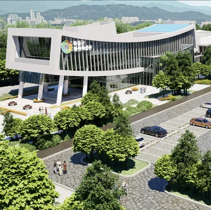 포트폴리오-관공서 조감도