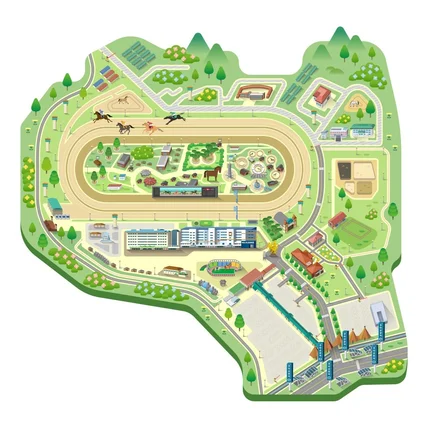 포트폴리오-한국마사회 렛츠런파크 웹사이트 맵디자인 구축