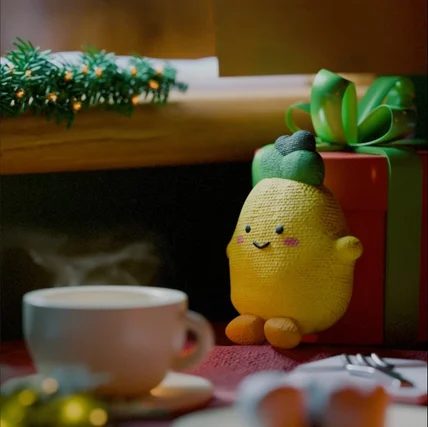 포트폴리오-심플한 캐릭터 브랜드 영상_크리스마스ver.