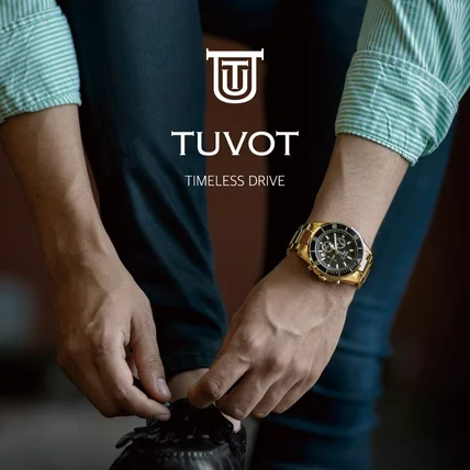 포트폴리오-시계브랜드로고 TUVOT