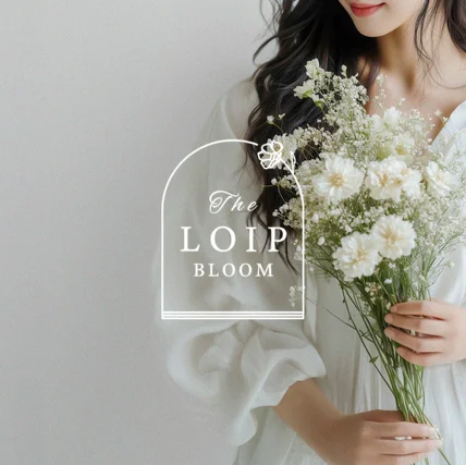 포트폴리오-[꽃집] 꽃집 로고 및 브랜딩