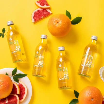 포트폴리오-[Food 사진촬영/보정] 콤부차 연출 사진 촬영