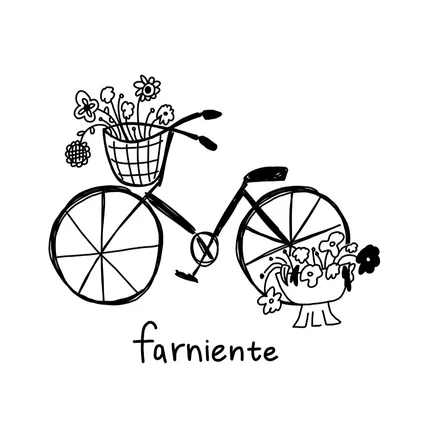 포트폴리오-프렌치 감성 꽃집 로고